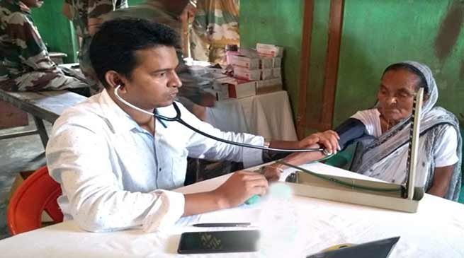 Assam Rifles organised medical camp in flood-hit Hailakandi