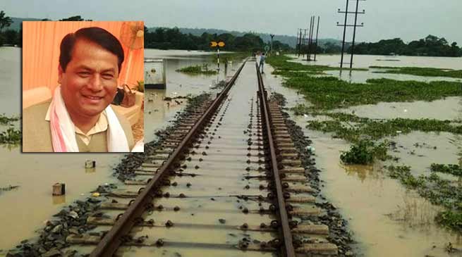 Assam Cm Sarbananda Sonowal To Visit Flood Hit Hailakandi 7116