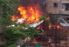 Ghatkoper- Charted plane crashes , 5 dead