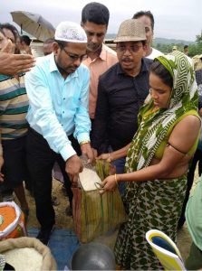Assam: Keshab Mahanta visits flood hit Barak Valley