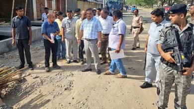 Assam: Himanta inspects roads from Six Mile to VIP road