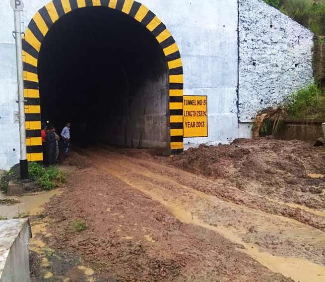 Assam: Land Slides affects Train services between Lumding – Badarpur hill section