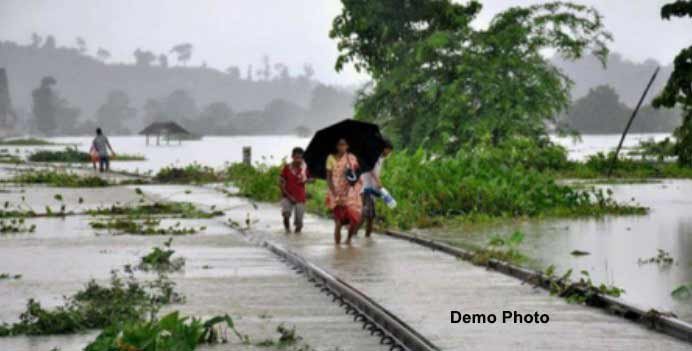 Assam Flood: Fresh Land slides affects train services