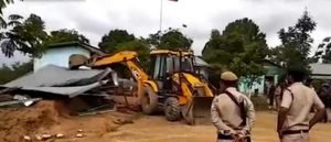 Manipur-  Over 80 Houses Razed in Forest Area