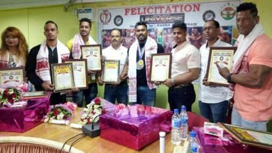 Assam: NABBA/WFF Universe athletes from Assam felicitated