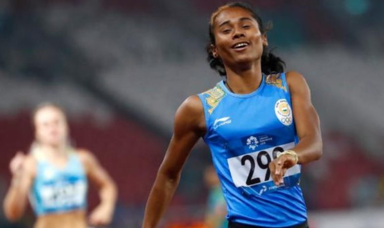 Asian Games : Hima Das wins Silver, makes national record