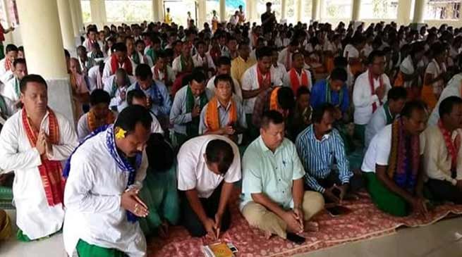 Assam: Mass prayers for success of Archer Pramila Daimary at Asian Games