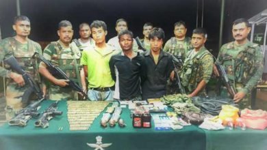 Manipur: 3 NSCN ( K ) Cadres Held With Arms, Ammunition