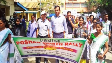 Assam: Hailakandi DC flags off POSHAN Abhiyan awareness rally