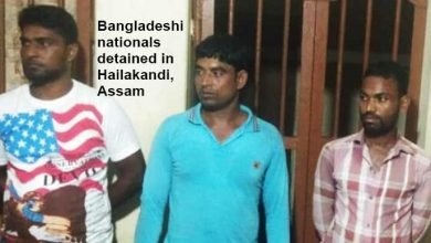 Assam police detained 3 Bangladeshi nationals in Hailakandi for violating Passport Act