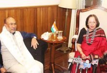 Manipur: N Biren Singh is 3rd best CM in India, Dr Najma Heptulla felicitates him