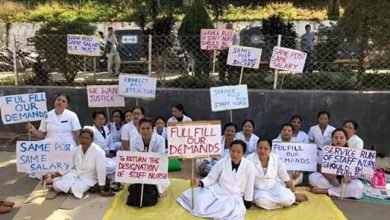 Assam Nurses launches indefinite strike