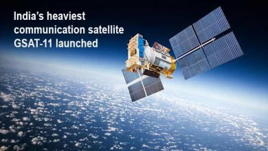 India’s heaviest communication satellite GSAT-11 launched