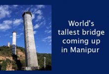 Manipur: World's tallest bridge coming up near Noney
