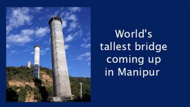 Manipur: World's tallest bridge coming up near Noney