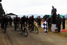 Tri-Services Cycling and Trekking Expedition for "Green Sikkim, Clean Sikkim"