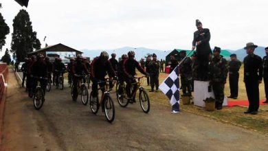 Tri-Services Cycling and Trekking Expedition for "Green Sikkim, Clean Sikkim"