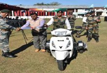 Assam: Army provide special scooter to disabled soldiers