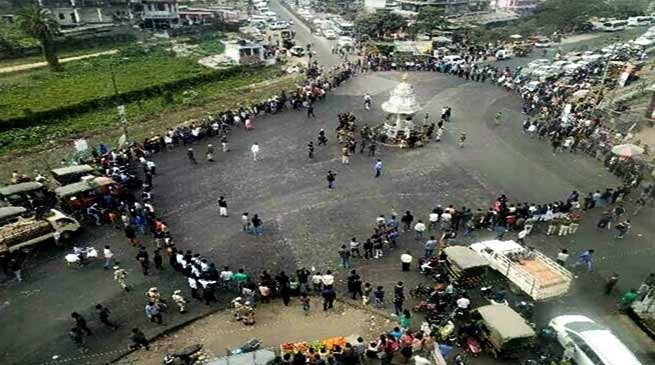 Assam: AASU Blocked NH all over state in protest against CAB