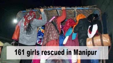 Manipur: 161 girls rescued from Imphal and Moreh, 2 suspected traffickers arrested
