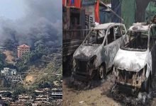 Arunachal: Protesters burnt down Dy CM's residence in Itanagar