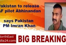 IAF pilot Abhinandan to be release on Friday- Says Pakistan PM Imran Khan