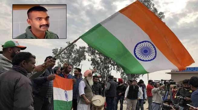 IAF Wing Commander Abhinandan Returns India