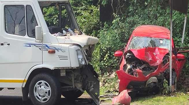 Assam: Traveller rammed into car in Jakhalabandha, Husband, Wife Spot Death
