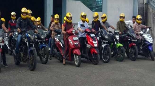 Meghalaya: Bike Taxi Service launched in Shillong