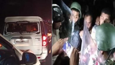 Assam: Himanta Biswa Sarma's convoy was attacked in West Bengal