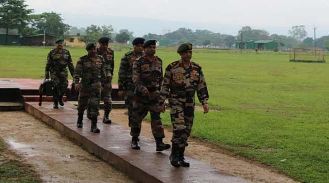 Eastern Army Commander Visited Forward Ares in Arunachal Pradesh and Assam