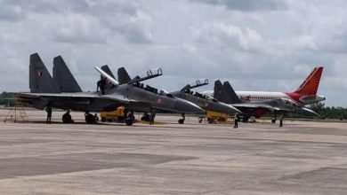 IAF Carried out  fighter aircraft operation from civil air fields