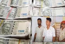 Assam- Dibrugarh police arrested one NSCN Cadre with 15 lakhs Cash and a Car