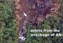 Photo of missing IAF AN-32 aircraft from Crash site