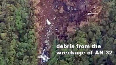 Photo of missing IAF AN-32 aircraft from Crash site