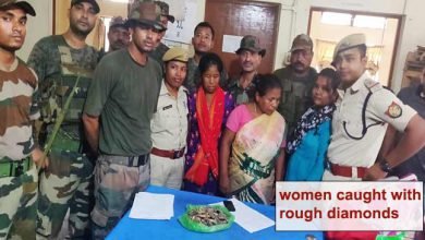 Assam: Two women caught with rough diamonds worth crores in Hailakandi district