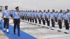 AOC-in- C Eastern Air Command Visits Air Force Station Borjhar