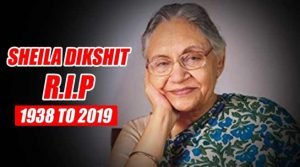 Congress leader and Former Delhi CM Sheila Dikshit passes away
