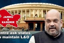 Kashmir issue: Centre ask states to maintain Law and Order