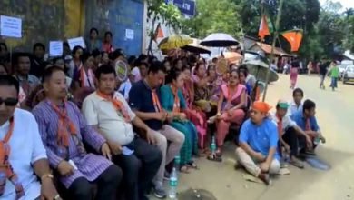 Mizoram: BJP protest against Chakma Council's new land law