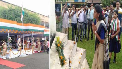 Assam:  DC, Keerthi Jalli unfurls national tricolour in Hailakandi