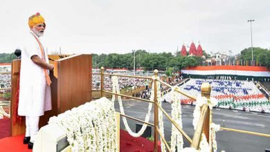 73rd independence day: PM Modi addressed the nation from the Red fort