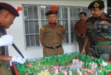 Nagaland: GOC Spear Corps Visits Sainik School, Punglwa