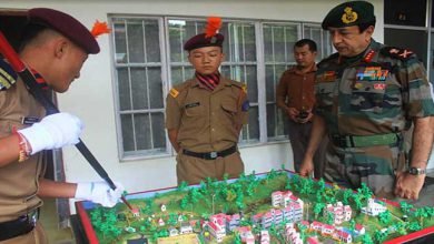 Nagaland: GOC Spear Corps Visits Sainik School, Punglwa