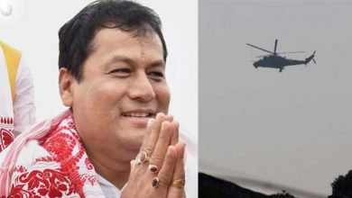 Close shave for Assam CM, chopper makes emergency landing