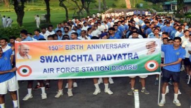 Assam: AIR Forces Station Digaru celebrates Gandhi Jayanti
