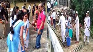 Assam: Swachhta Hi Sewa- Drive to Clean Dhaleswari river in Haialakandi 