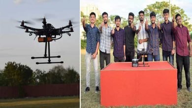 Assam: KU students launched Hexapod drone ‘Pushpak’