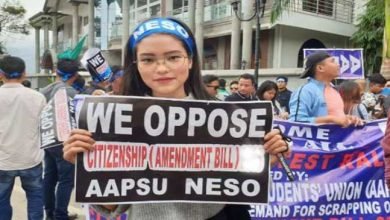 Nagaland: ANSAM support NE bandh called by NESO against CAB