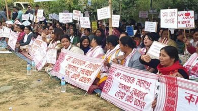 Anti-CAA dharna by Assamese Society in Itanagar